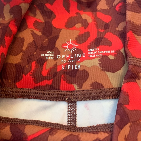 NWOT OFFLINE by Aerie Goals 7/8 Hi-Rise Leggings - Picture 5 of 6